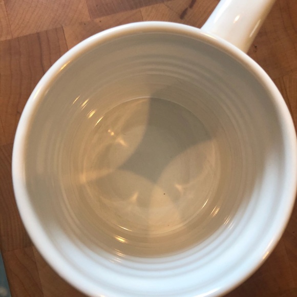 Pottery Barn yellow striped mugs, set of 4 - Picture 3 of 6